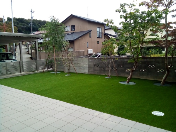 石川県FC加盟店 株式会社荒屋園芸 施工